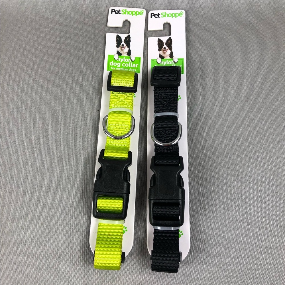 Pet Shoppe Nylon Dog Collar for Medium Dog